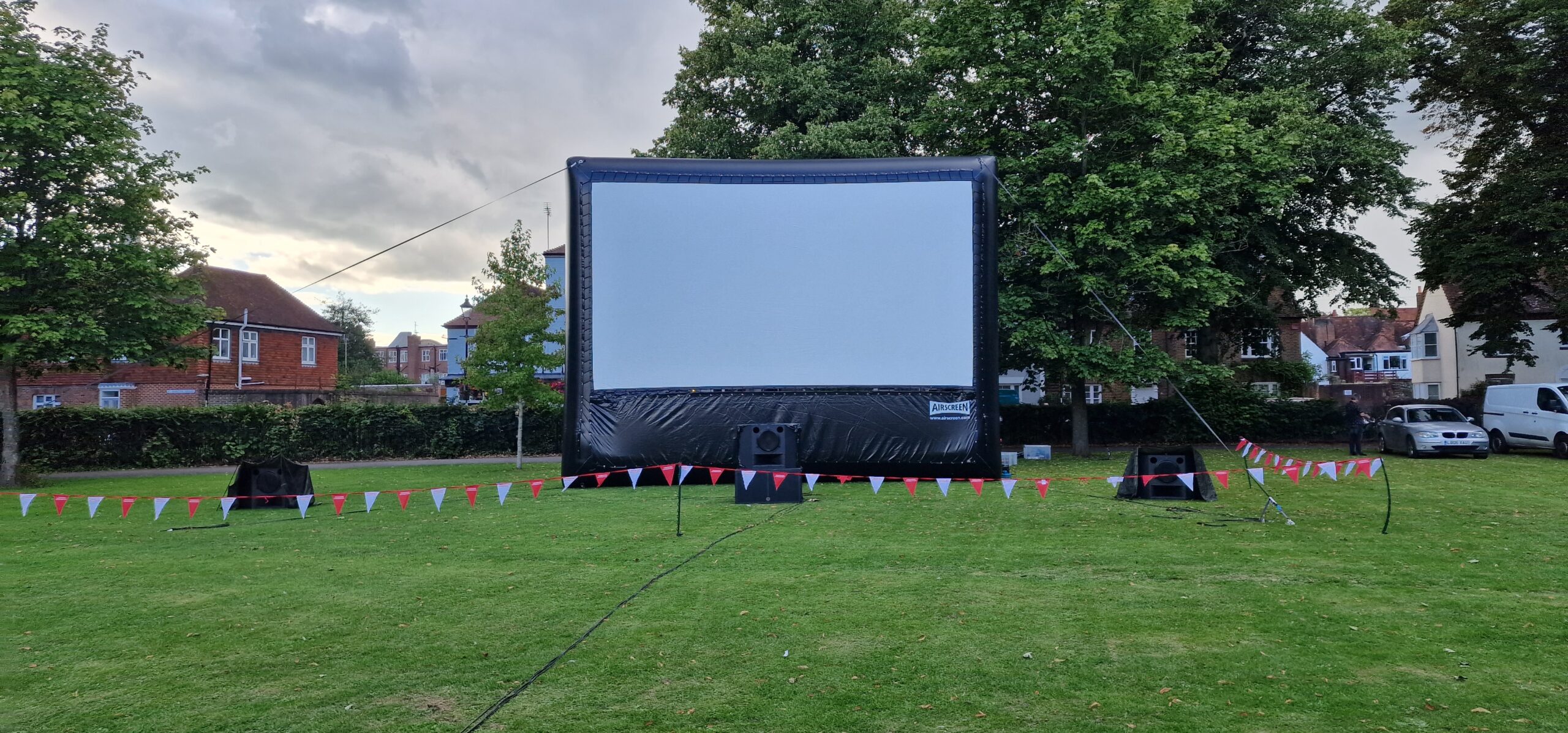 Proscreens Hire Brings Outdoor Cinema to Chichester Film Festival